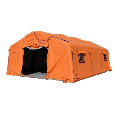 

Large Inflatable Portable airtight tent army military medical event sanitation outdoor camping tent, Customized color