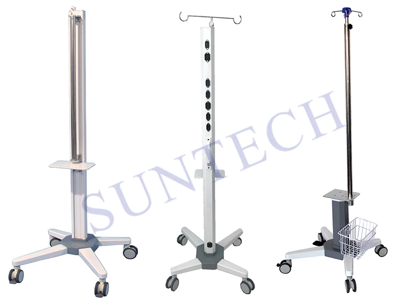 China Leading Hospital Cart Manufacturer Syringe Infusion Pump Trolley