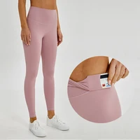 

High Waist Pocket Yoga Pants Athletic Leggings Butt Lifting Gym Leggins Spandex Compression Clothing Jogger Mujer Dri Fit Leggin