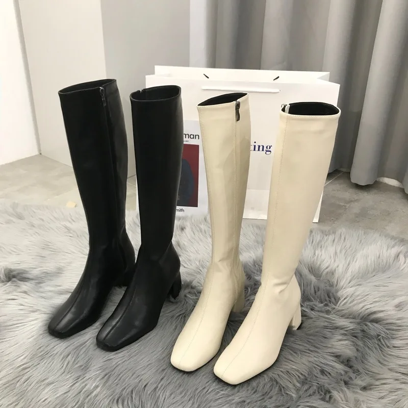 

Winter soft knee boots waterproof for women X06, Serpentine