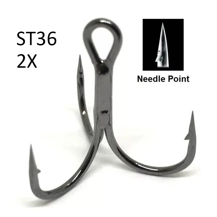 

ST36 Treble Hooks 2X 1000pcs/bag High Carbon Steel Three Hook Boat Fishing Sea Fishing Deep Sea Fishing Bait Wholesale, Pic shown