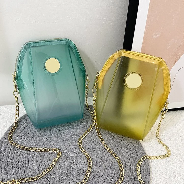 

Fashion famous transparent jelly mini shell bag women handbags purses and handbags for women