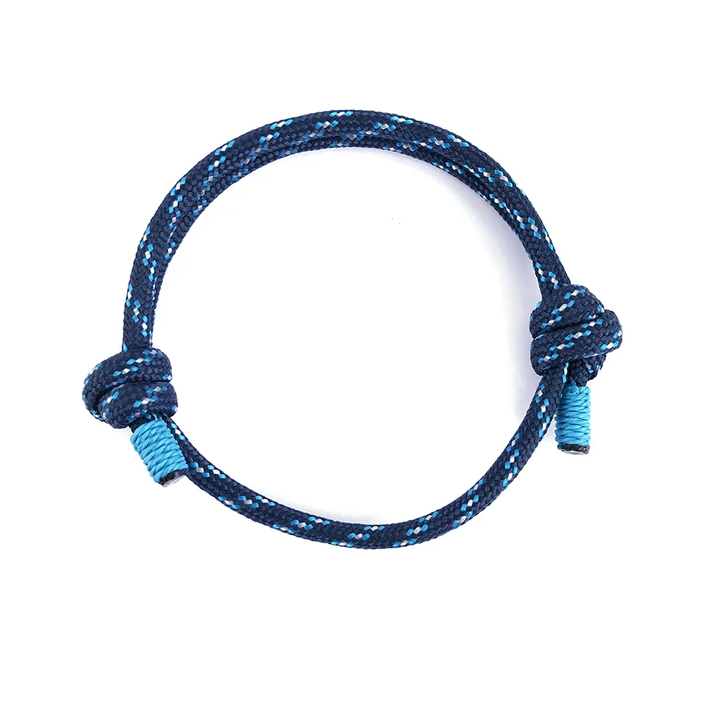 

BM3008 new arrival fashion multicolour adjustable terylene cord /polyester fibre /dacron rope handmade wrist men's bracelet, Green,black,blue etc.