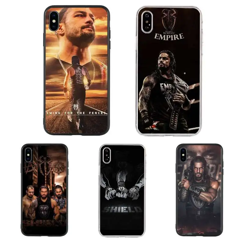 

2020 Latest waterproof 512gb phone case roman reigns for iPhone 11 Pro X XR XS MAX 6 S 7 8 Plus soft silicon phone case