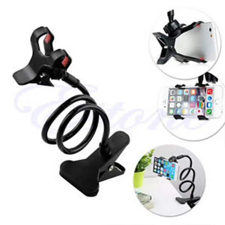 

Hot Universal Lazy Bed Desktop Mount Car Stand Holder For Cell Phone Long Arm, Picture