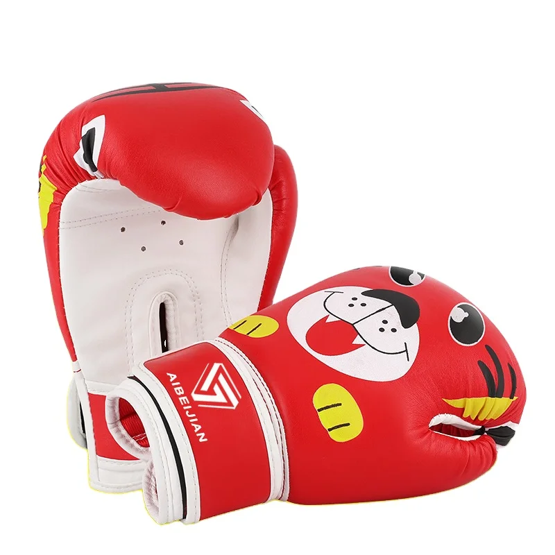 

Children's boys and girls free breathable comfortable match training Muay Thai professional sandbag boxing gloves, Customer requiment