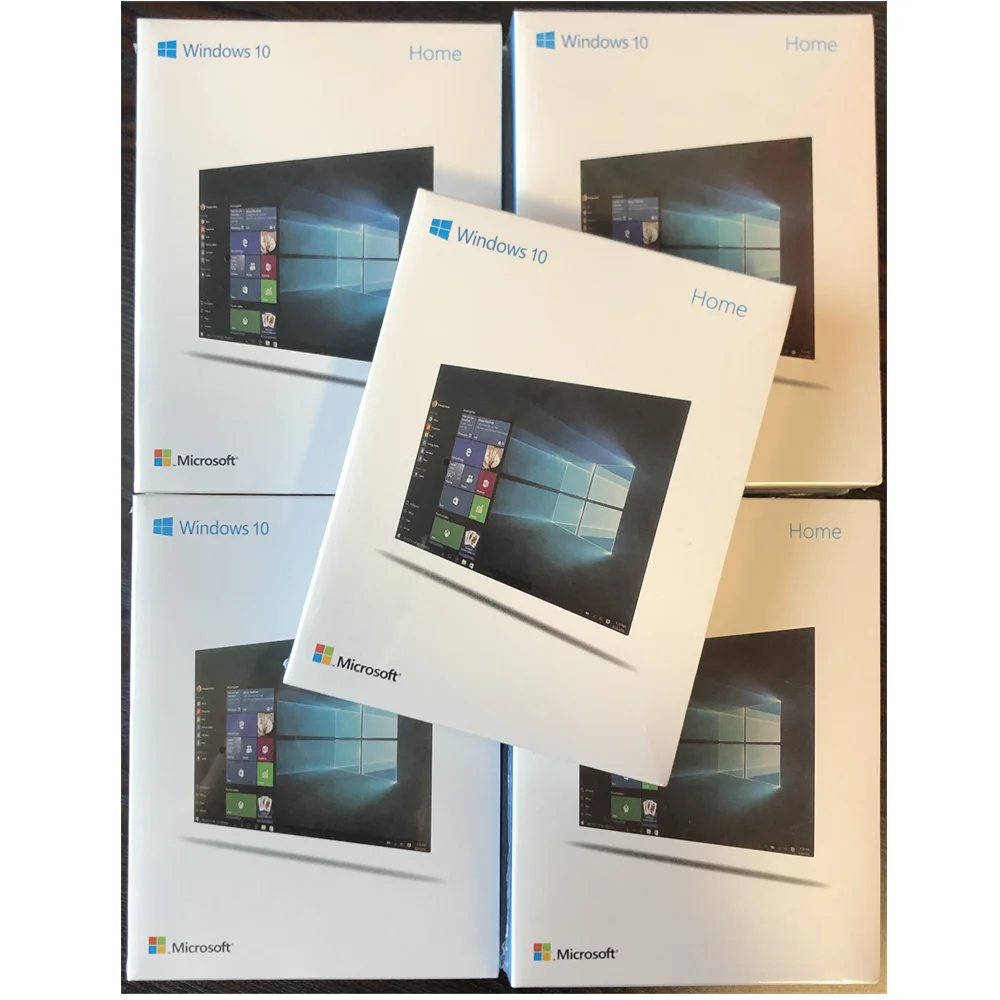 

Microsoft Windows 10 Home 32Bit/64Bit Product Key Boxed Retail English Multi-language