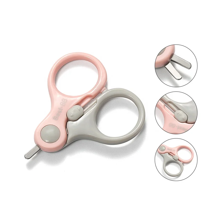 

Eliter Amazon Hot Sell In Stock Eco-friendly Babi Safety Scissor Babi Scissor Set Baby Nail Scissors Children Manicure