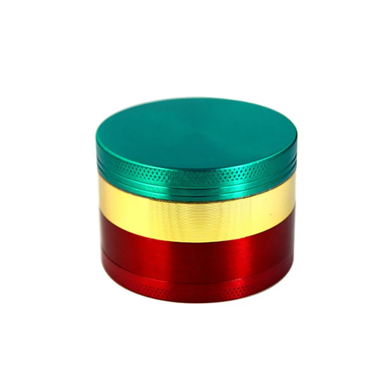 

GZ010554 new cool fashion zinc alloy 55mm hand metal herb smoke tobacco Grinder weed accessories custom logo, Mixed colors
