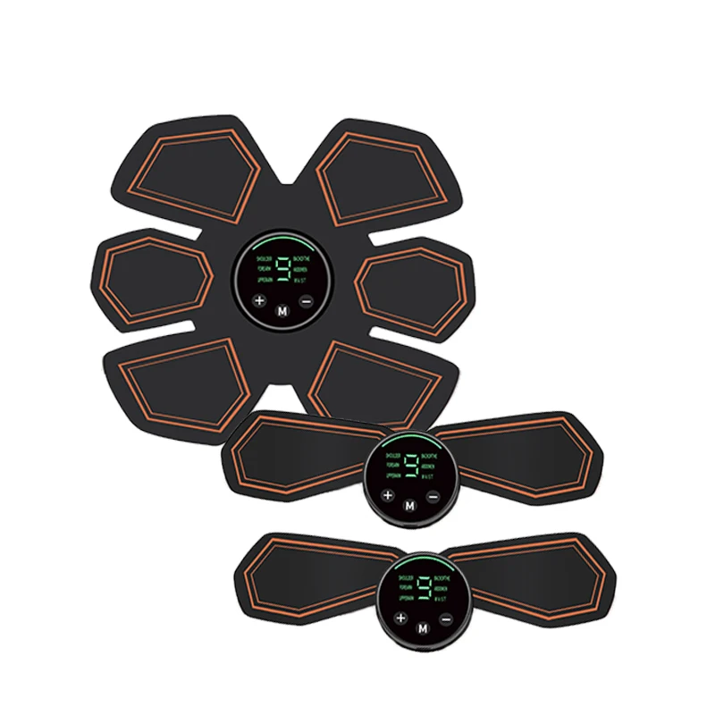 

Abdominal Apparatus Shaped Belt Abdominal Muscle Massage Sticker Fitness Equipment Weight Loss EMS Smart Slimming Belt
