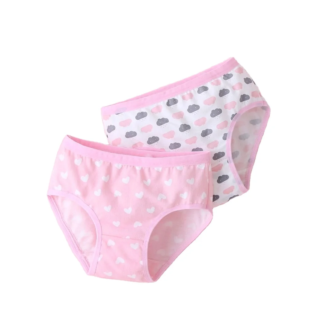 

4-13 Years kids thong underwear cotton Kids Panties, Mix