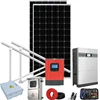 200ah 2000wh 2000watts 15kw solar generator set for ground installation