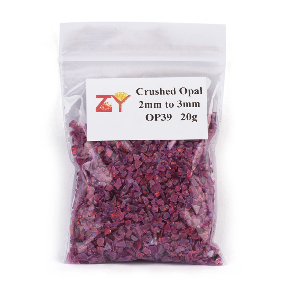

OP39 Crushed Opal Stone/Rough Opal Powder/Wholesale 92 Colors OPAL Chips