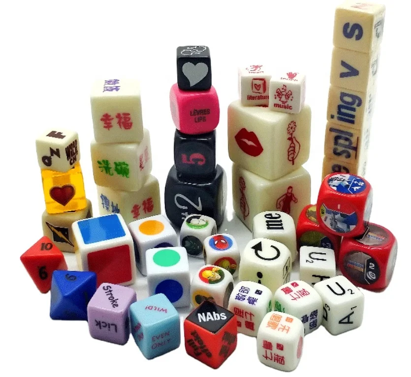 

The custom made dice, custom printed dice, custom engrave dice for playing games, Customized color