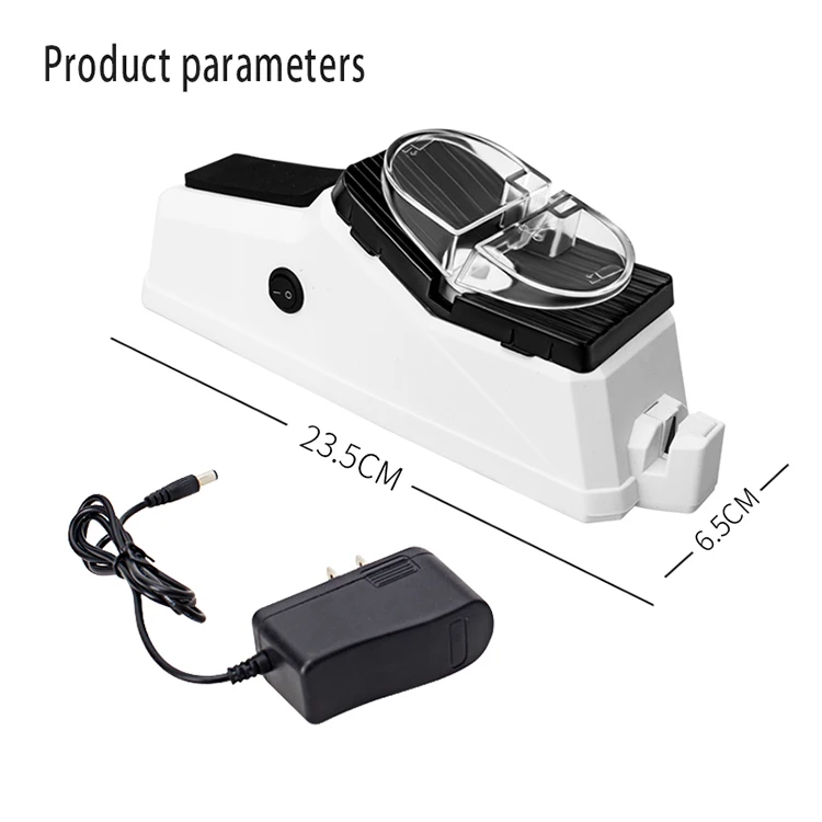 

Muti-function Angle 7 in 1 Safety Professional Motorized Kitchen Tool usb Electric Knife Sharpener