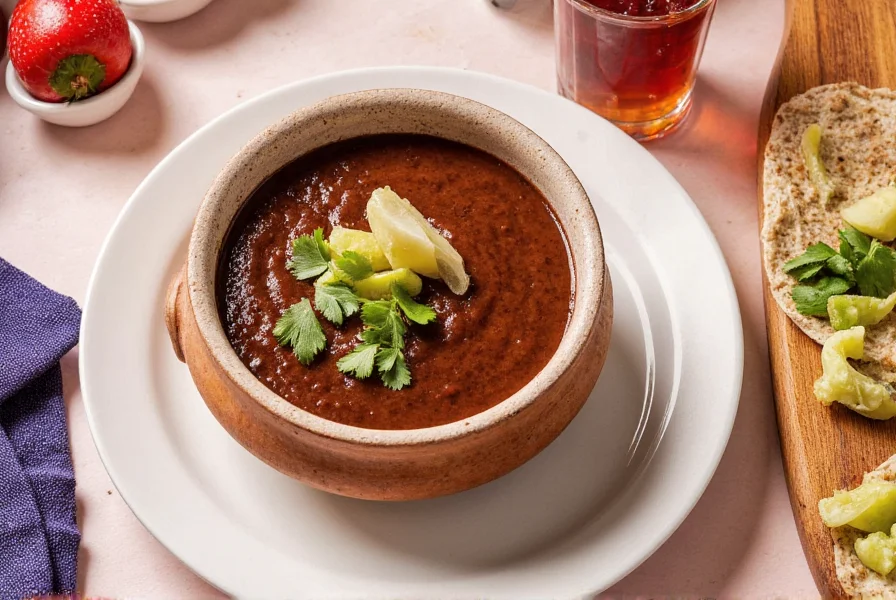 Spice rack with mole ingredients