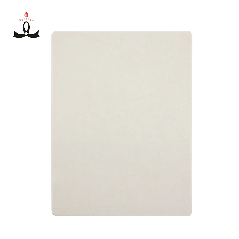 

Factory Wholesale Inkless Permanent Makeup Practice Skins Microblading Silicone Blank Tattoo Mats In White, White color