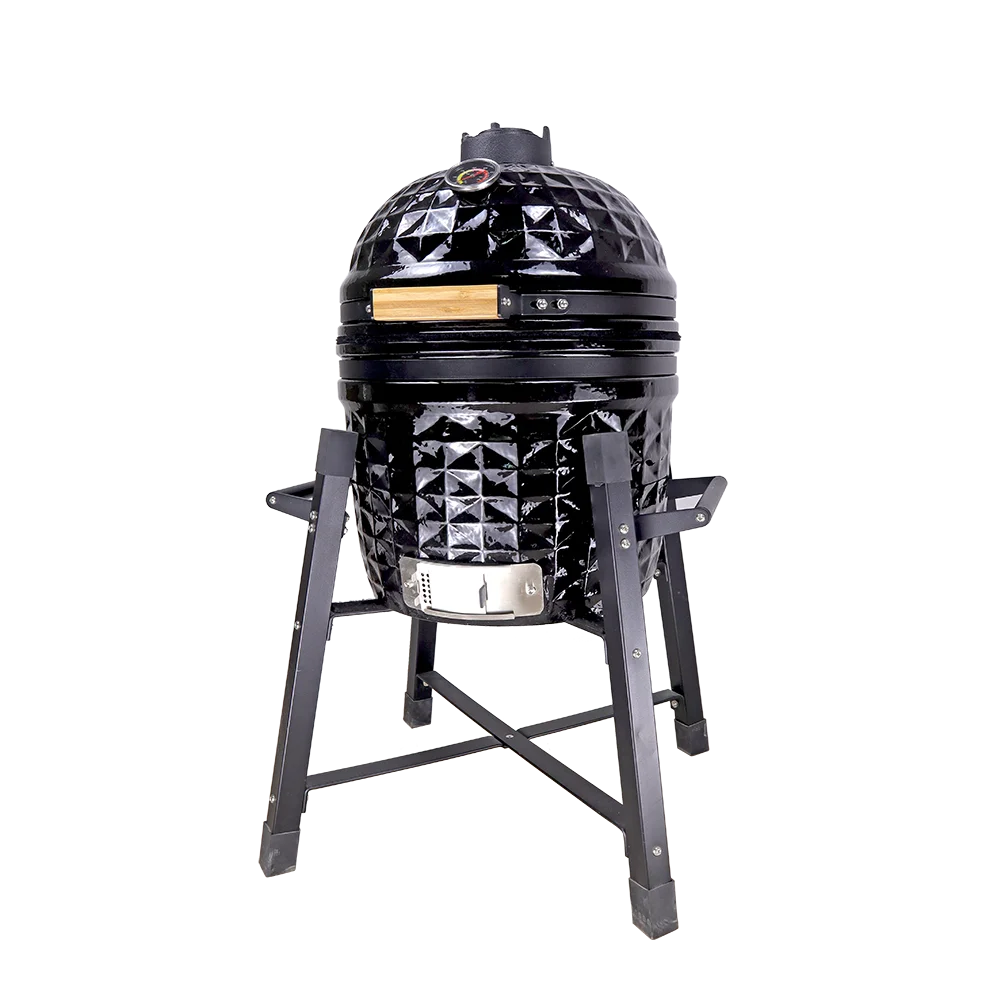 Auplex Green Kamado 15inch Parilla Bbq Kamado Joe Egg Shaped Charcoal
