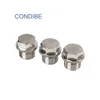 Condibe stainless steel hexagon male thread plug