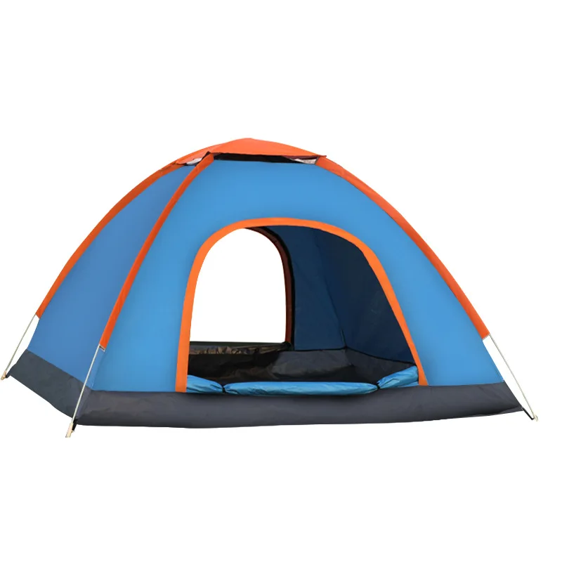 

Outdoor Rainproof 3-4 People Automatic Quick Open Single Camping Tent, Shown