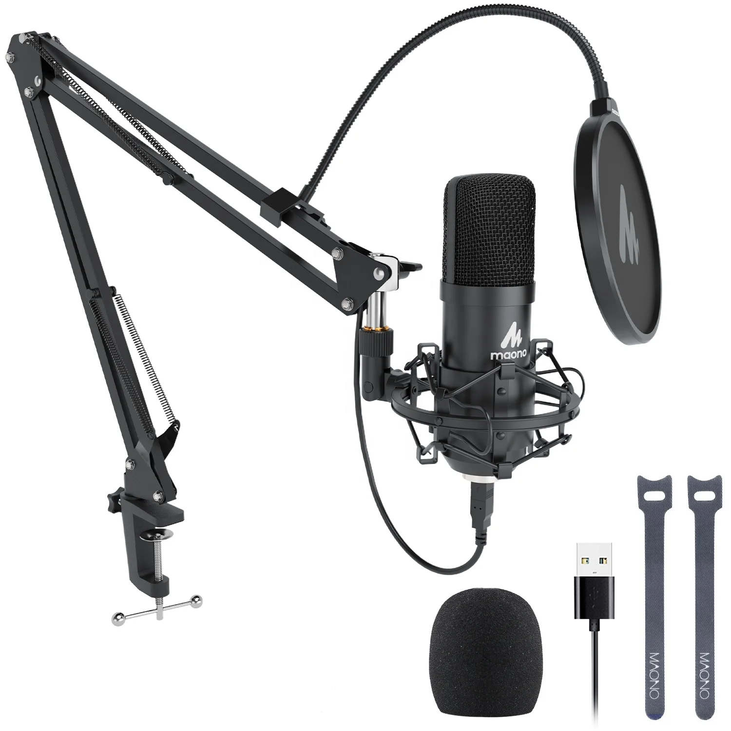 

MAONO Professional Metal Voice Recording Usb Condenser Studio Microphones PC Microphone Podcast Recording Gaming Microphones