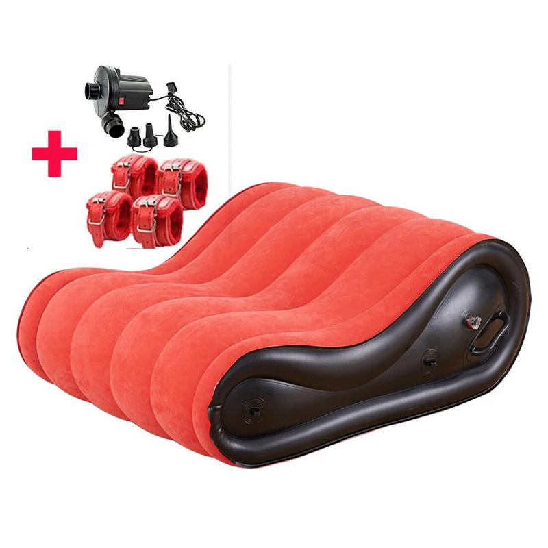 

Inflatable Sofa Bed Sex Toys for Women Couples Love Chair Pillow Adult Sex Furniture SM Games Furniture Erotic S Pad Foldable