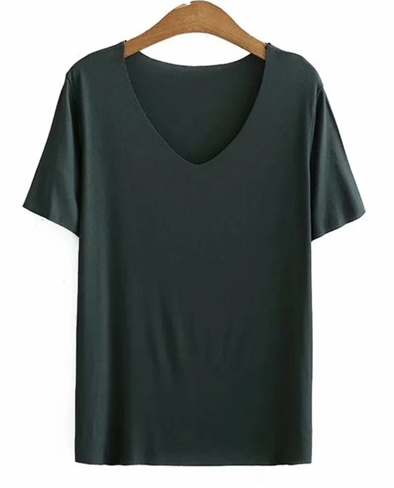 

Women's Summer Short Sleeve Oversize Loose Casual Tee T-Shirt, Customized colors