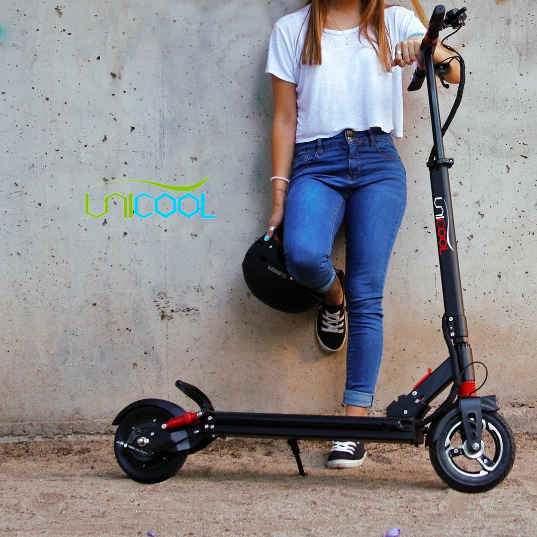 

Unicool 2020 new Arrival trotinette electrique foldable 36V 350w cheap zero 8 scooter electric for adults