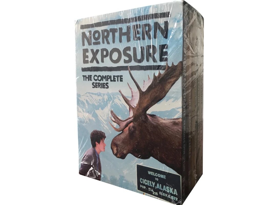 

NORTHERN EXPOSURE the complete series 26discs region 1 dvd box sets wholesale dvd in bulk free shipping to USA/CA/UK