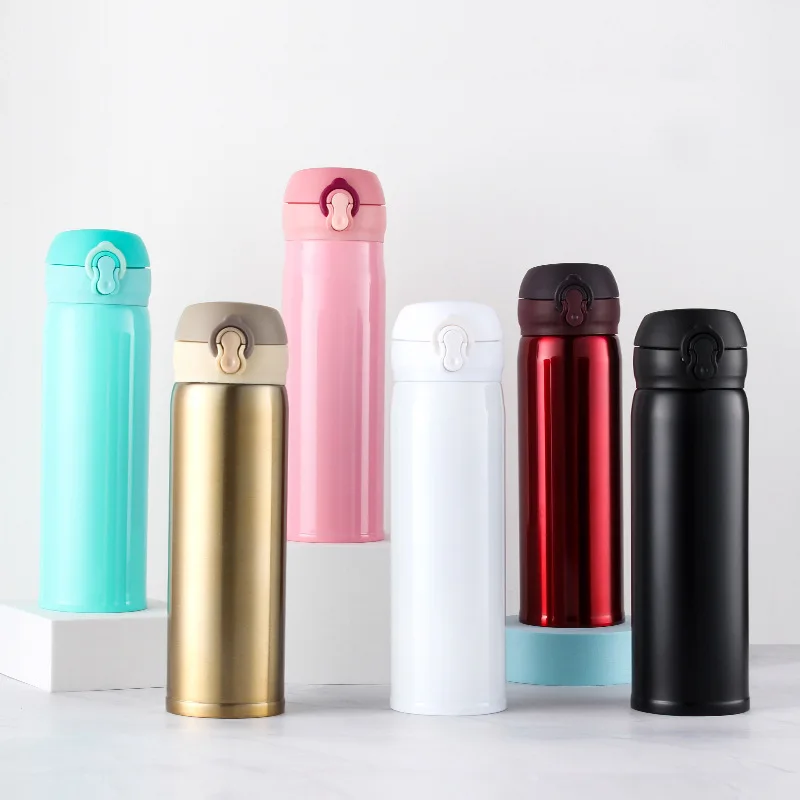 

Mikenda 500ml Vacuum Insulated Coffee Mug Thermos Travel Cup With Safety Lock Lid, Customized pantone color