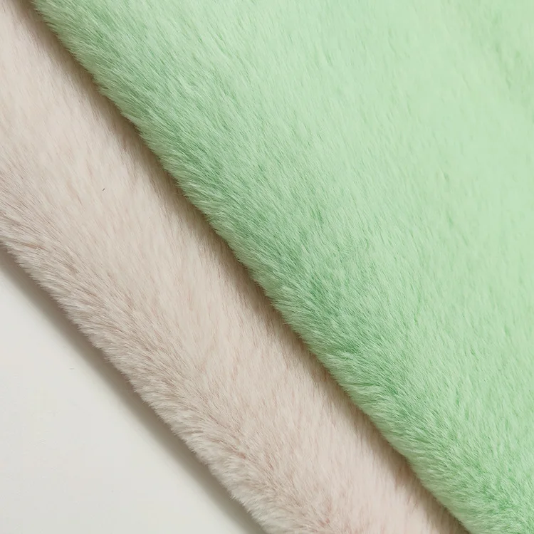 9毫米500克兔人造毛织物涤纶用于布料 - buy 500g兔毛,人造皮草面料,9