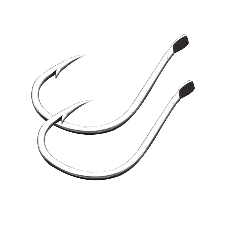 

Factory Price Fishhooks Carbon Steel Circle Fishing Hooks Fishing Sea Hook, Silver