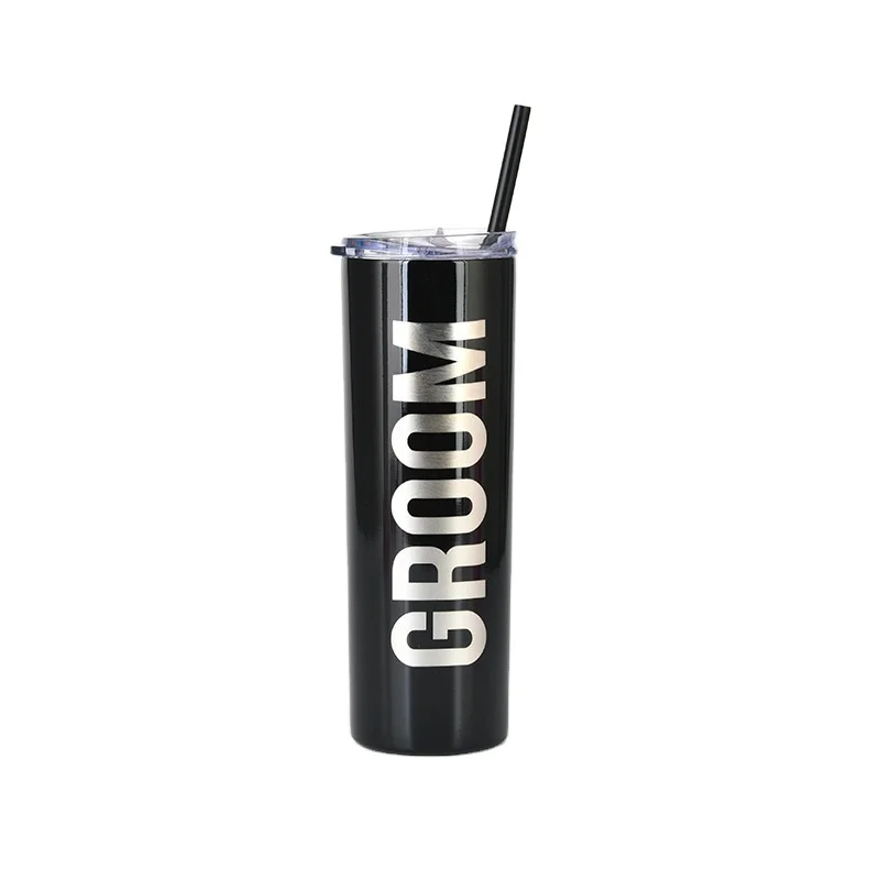 

Double Wall Stainless Steel Vacuum Insulated Vacuum Flask With Straw