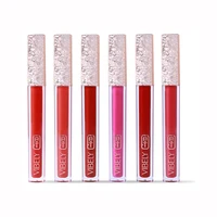 

Private Label organic Matte Liquid Lipstick 6-color mirror Lip Glaze Hot Sale Waterproof Magic nude Lip Gloss