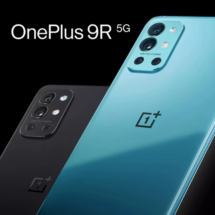 

Original Oneplus 9R 5G Smart Phone 6.55inch 120Hz Flash Processor SN870 Octa Core 8GB RAM 4500mAh Battery Mobile Phone