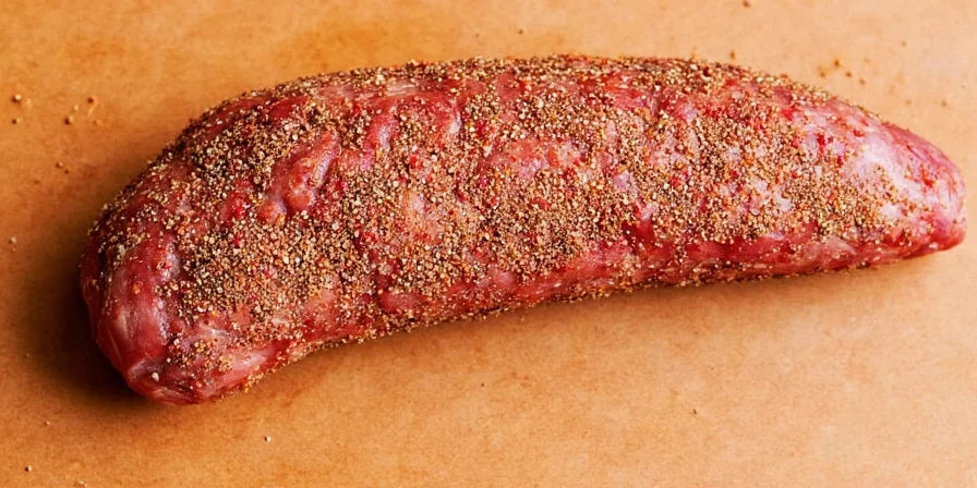 Simple Pork Loin Seasoning: A delicious pork loin ready to be seasoned.