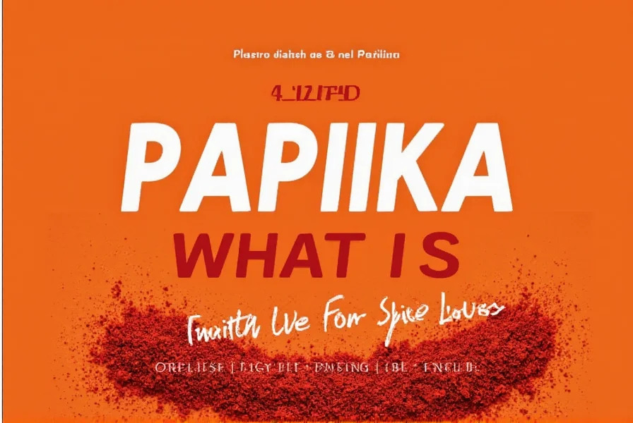 paprika what is a flavorful guide for spice lovers and foodies