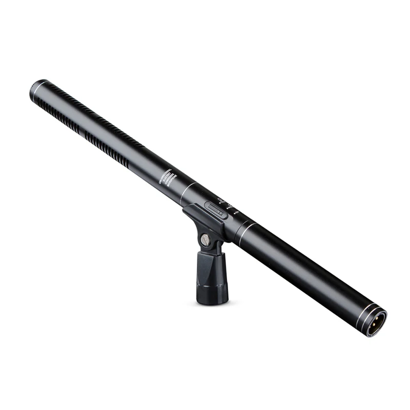 

GAM-CF05 Condenser Shotgun Boya Microphone for use with camcorder or video DSLR, Black