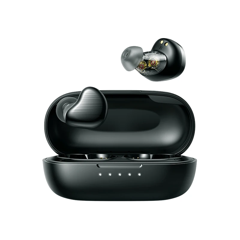 

joyroom earbuds JR-TL7 In-ear tws wireless earbuds handfree headphone mic with good quality sound, Black