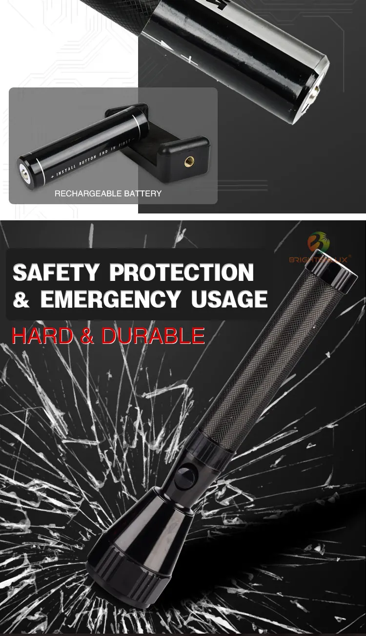 Factory Wholesale Brightest Army Hunting 3w Led Japan Flashlight Torch