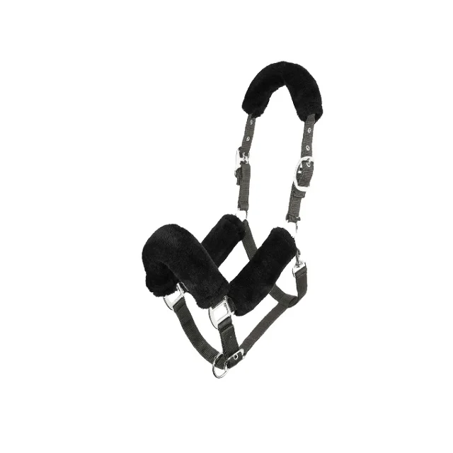 

2021 new headcollars horses equestrian horse headcollars halter, Black,grey and customized