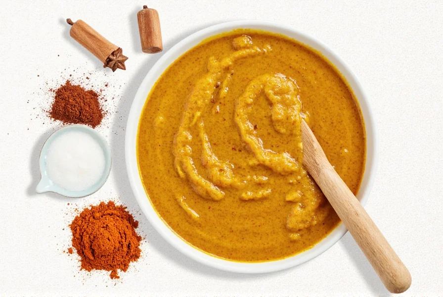 Steaming curry dish served with rice