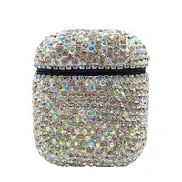 

XINGE Luxury Bling Rhinestone Diamonds Hard Protective Case For Apple Airpods 2