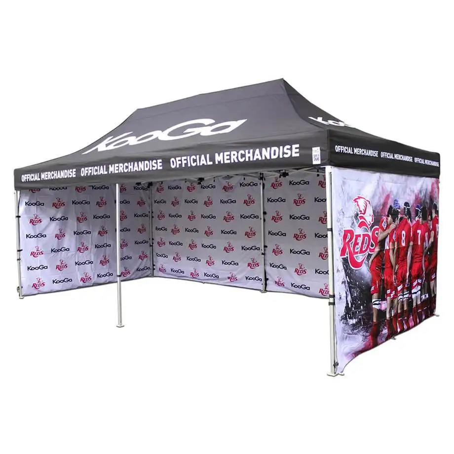 Fast Delivery 3*6 10*20ft Business 600d Canvas Oxford 10x20 Party Tent Trade Show Tent Waterproof Outdoor Gazebo