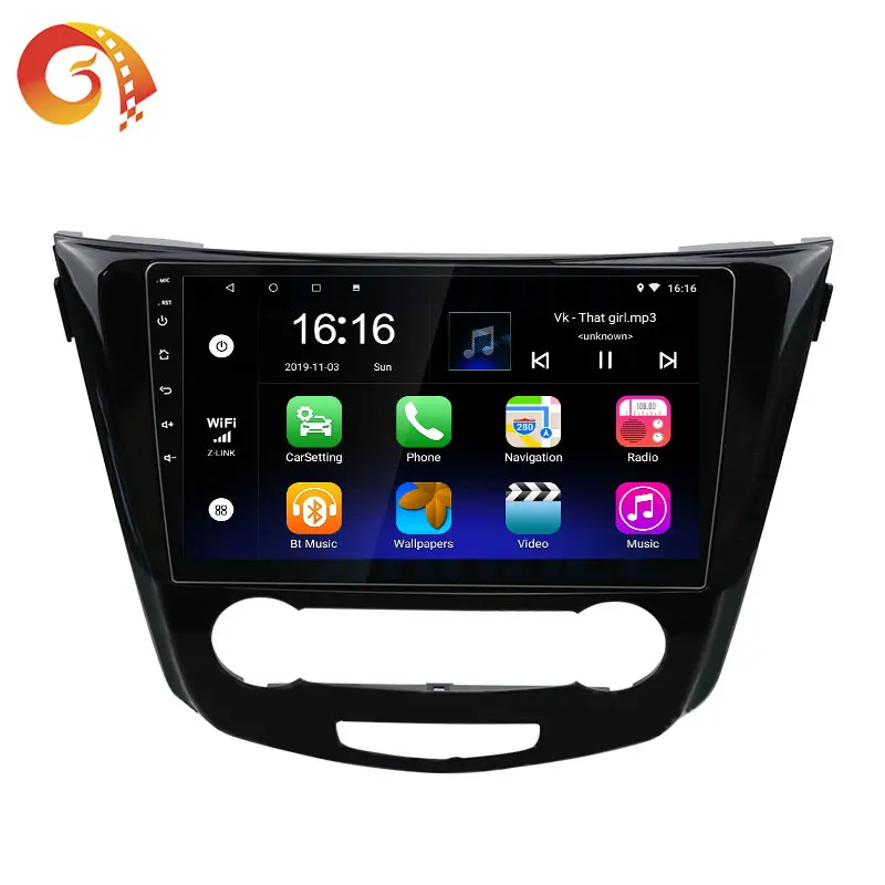 Gps Navigation Multimedia Autoradio Android Auto Radio Audio Car Dvd Player For Nissan Qashqai 2013 2014 2015 2016