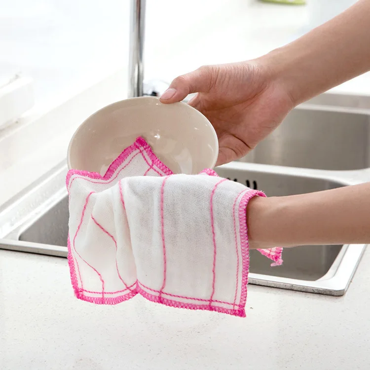 

Kitchen Supplies Non-Sticky Dish Towel Cleaning Towel Clean Tablecloth, Photo