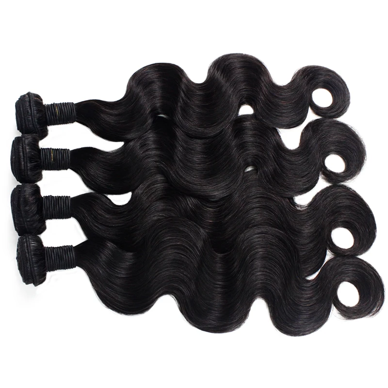 
Overseas unprocessed vendors virgin weft vendors raw original Brazilian bundles sample different styles human hair weave in bulk 