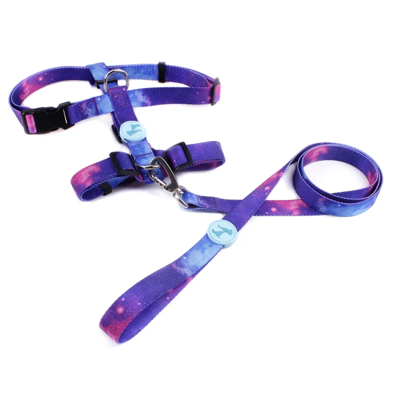 

Dog harness belt pet vest wholesale private rubber label h adjustabel dog harness leash, Customized