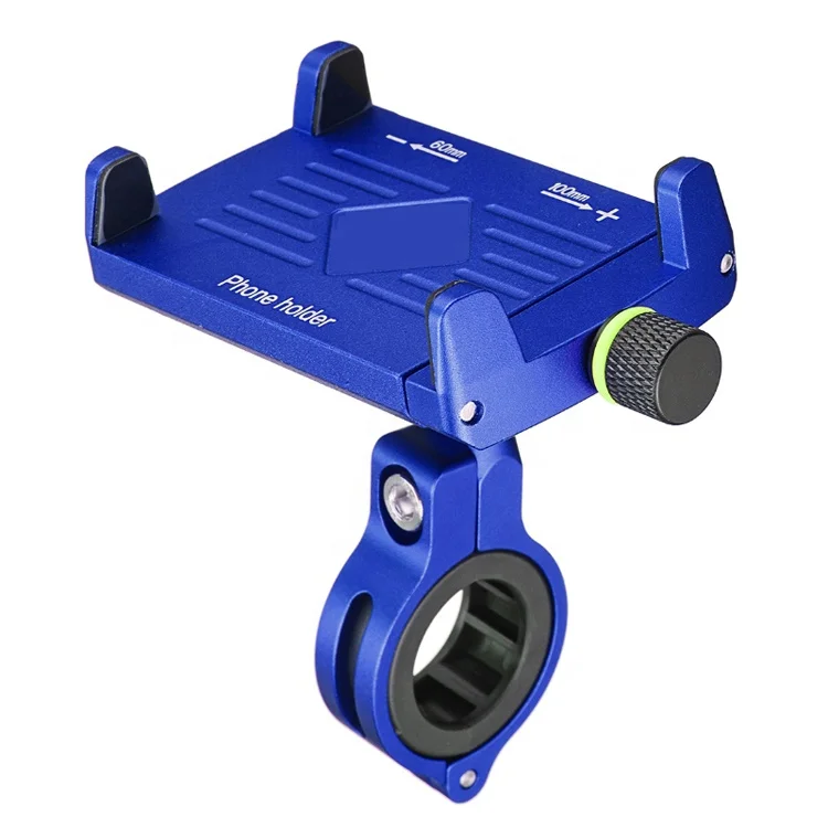 

New Aluminum Alloy Mobile Phone Bracket 360 Degree Rotation Universal Motorcycle Phone Holder