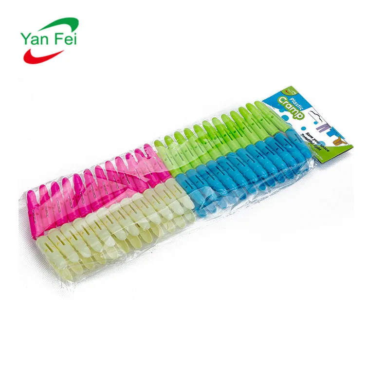 

6CM 48PCS Mixed Color Plastic Clothes Pegs Clothes Hanging Pegs Clothes Pins New Promotion Plastic Clips Clothing Clip, Green,fushia,blue,beige